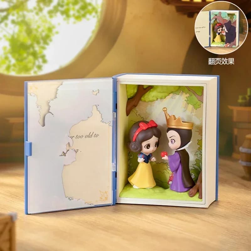 POP MART Disney Princess's Fairy Tales Series Scene Sets Genuine Blind Box Mystery Box Guess Bag Toy