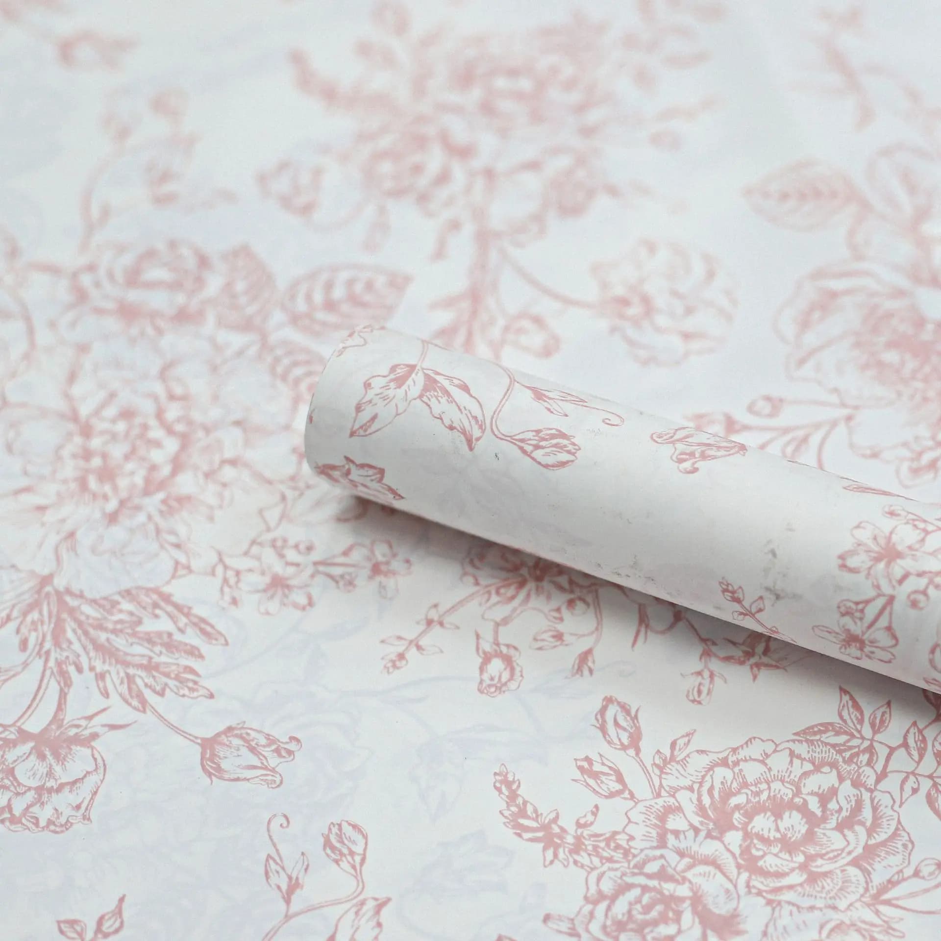 Papier d'emballage Floral papier d'emballage cadeau plié plat papier d'art Floral sauvage pour maria