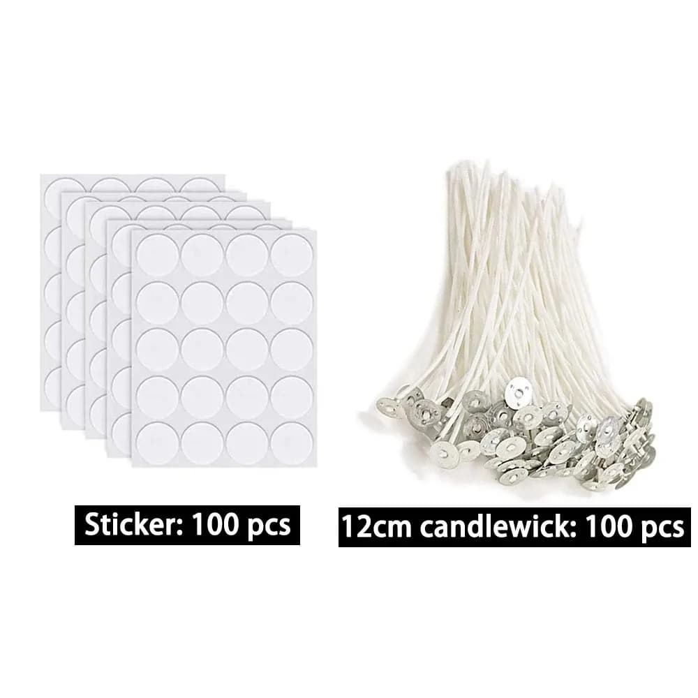 Glintmos Kit de fabrication de bougies DIY avec plaque chauffante, fournitures de fabrication de bou