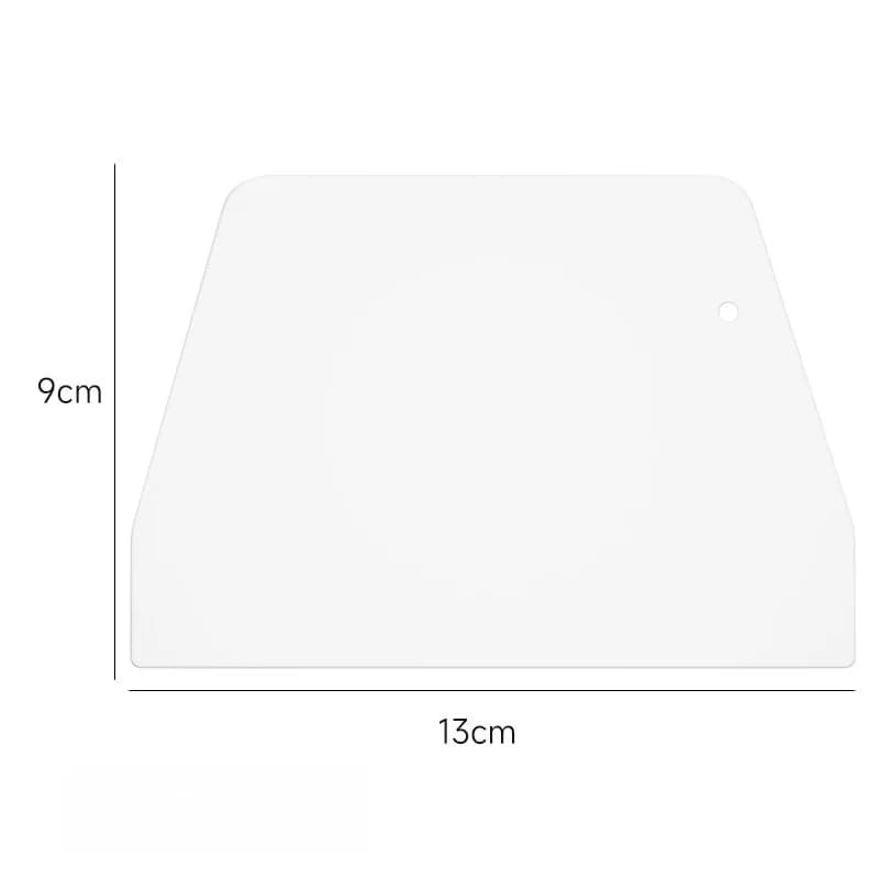 Spatule à Crème Incurvée Utile, Grattoir à Pâte, Coupe-Gâteau, Outil de Cuisson, Accessoires de Cuis