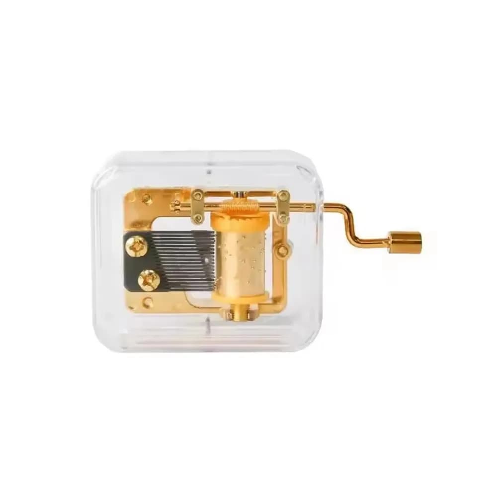 Cadeau créatif pour la Saint-Valentin, cadeau de remise de diplôme, boîte à musique à manivelle plaq