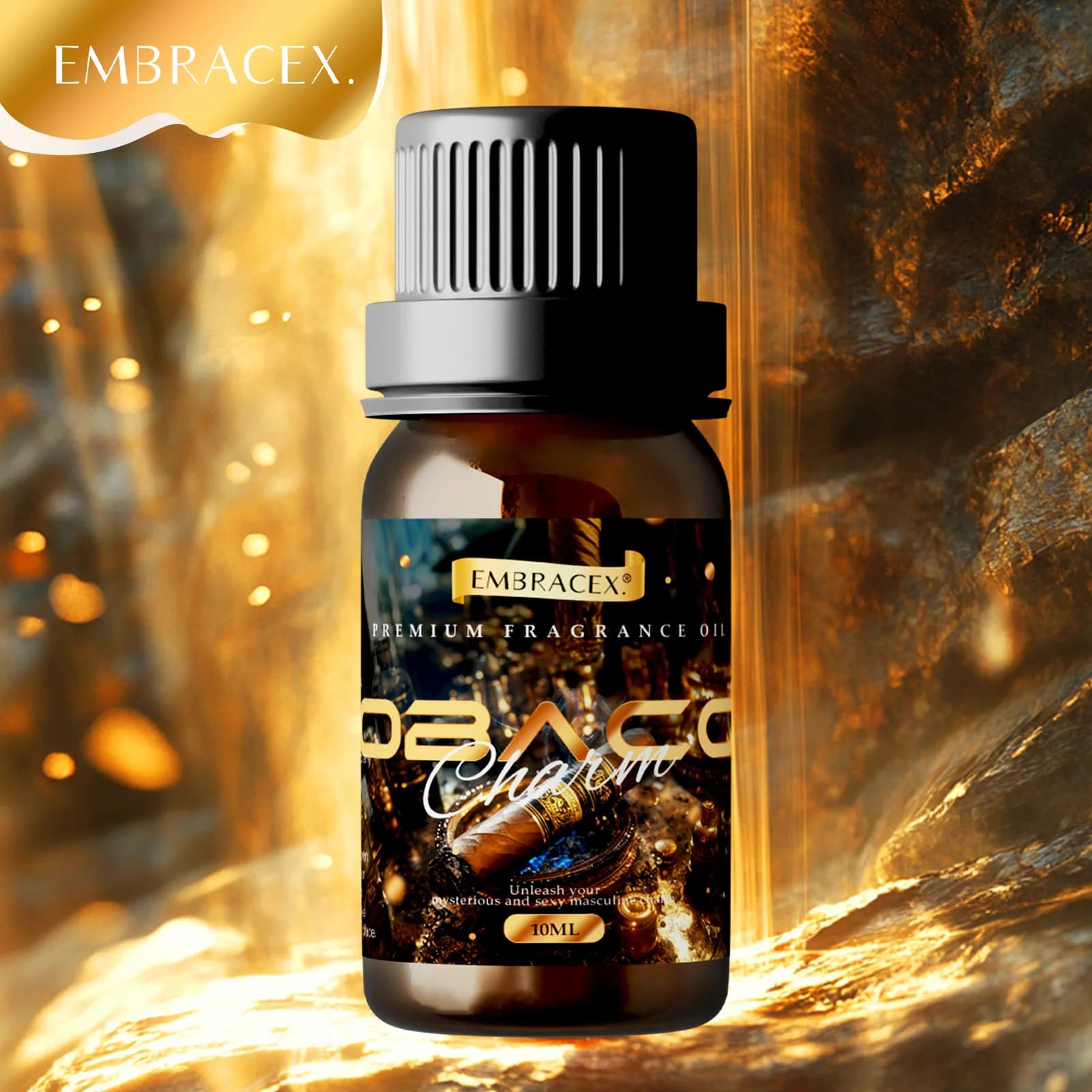 Huile essentielle de tabac pour hommes, 10ml, parfum longue durée, bougies DIY, cadeaux pour père/ma
