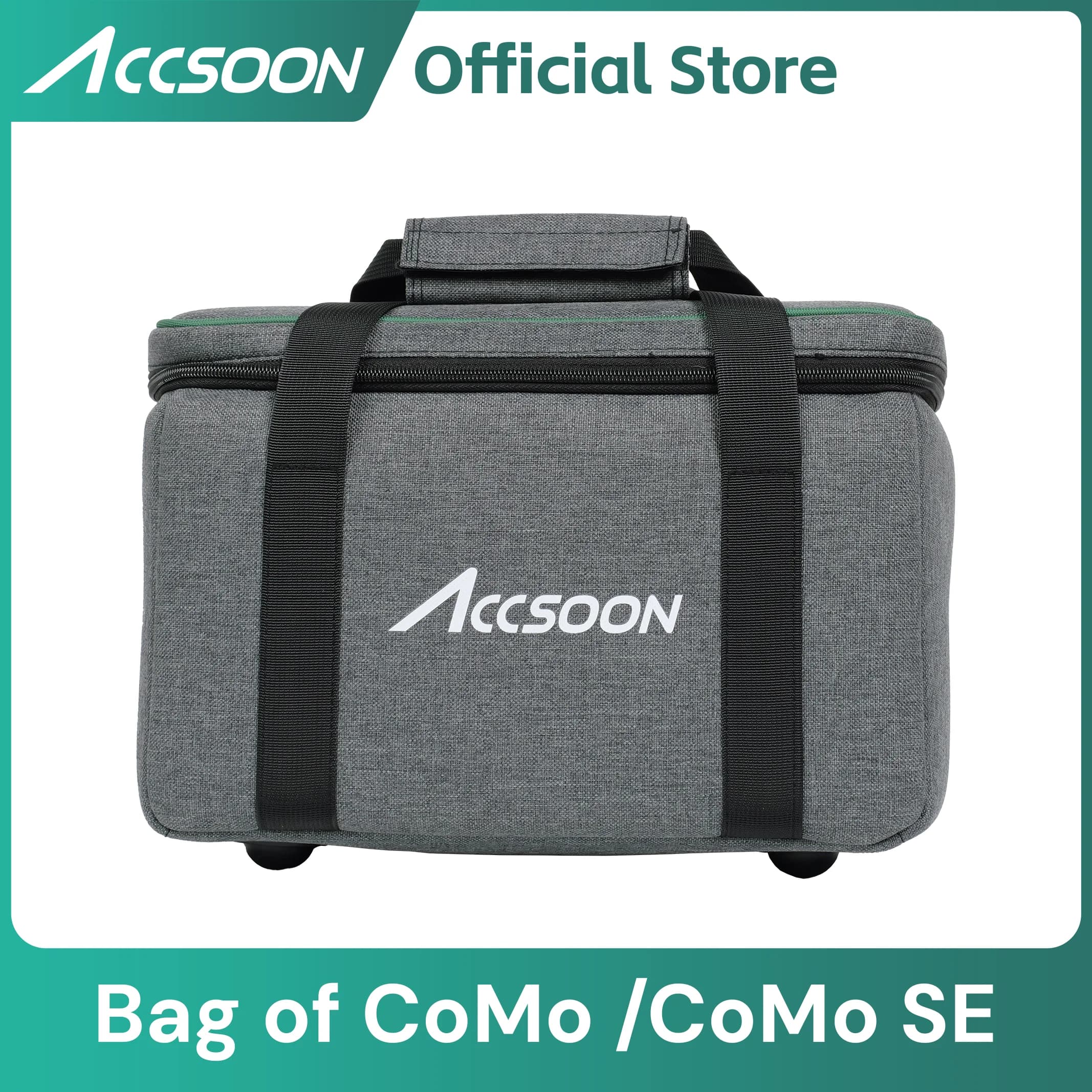 Accsoon-Sac de rangement gris pour téléphone, sac à main, accessoire pour sauna 1V4, CoMO, CoMo SE