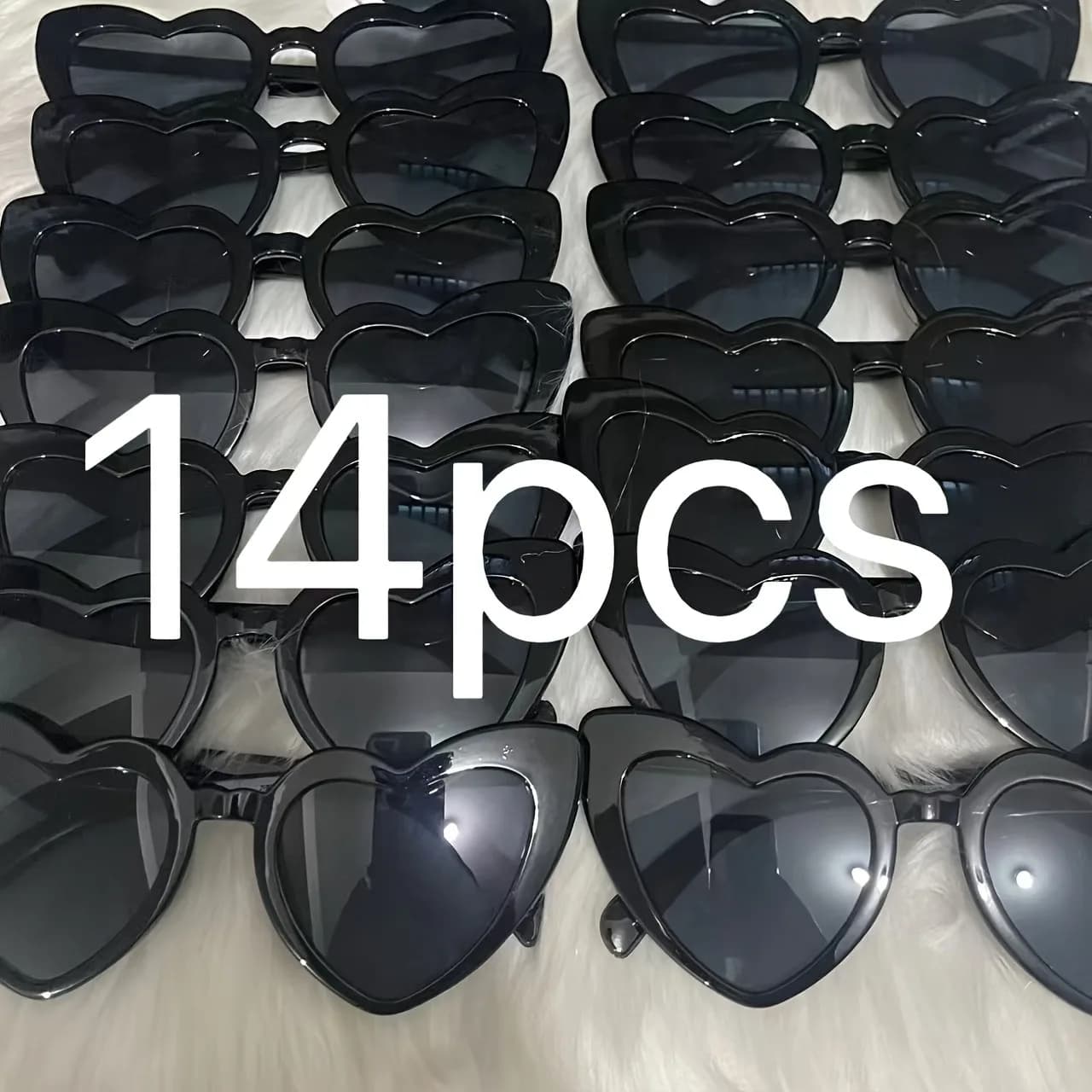 14 lunettes en forme de cœur sont les meilleurs cadeaux pour les couples et les amis, parfaits pour 