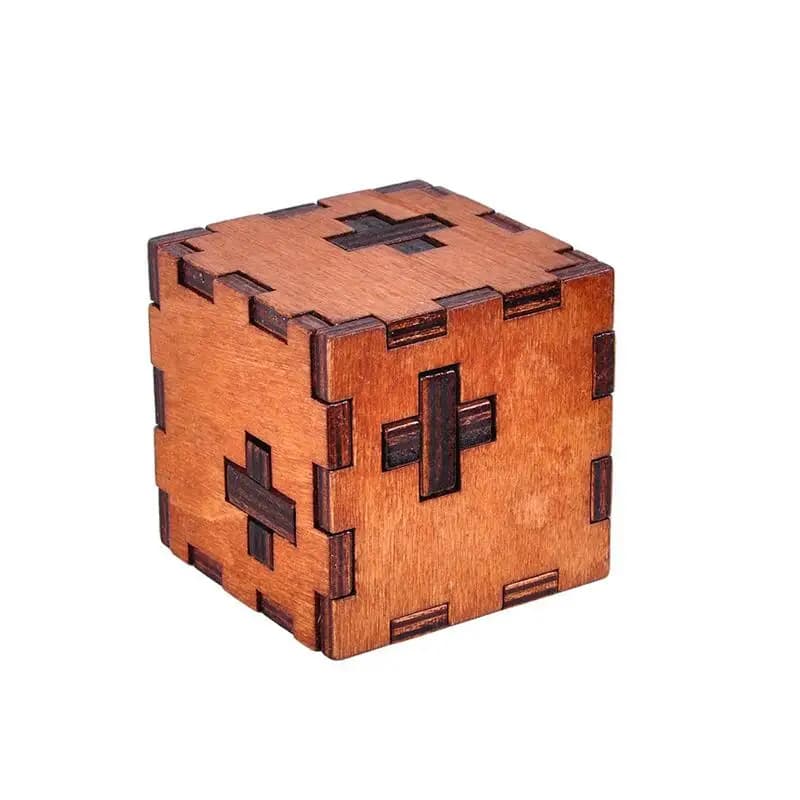 Puzzle en bois pour enfants et adultes, boîte en bois, casse-tête, jeu éducatif
