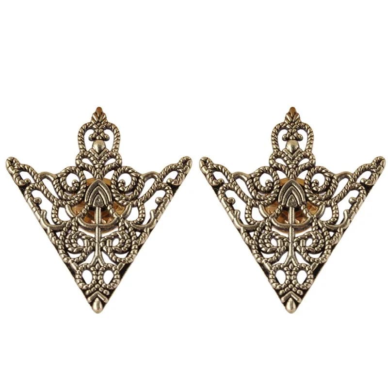Mode femmes broche accessoires marée exquise broches pour dames Blouse broche col décoré chemise dor