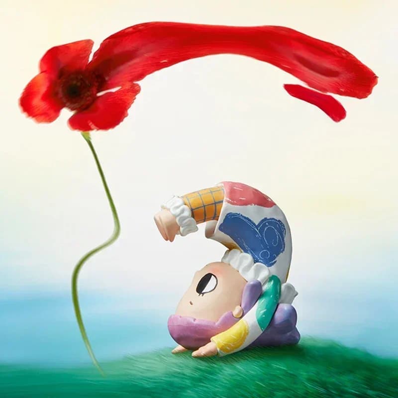 POP MART Nyota je suis les saisons série boîte aveugle boîte mystère Caixa Sorpresa filles figurines