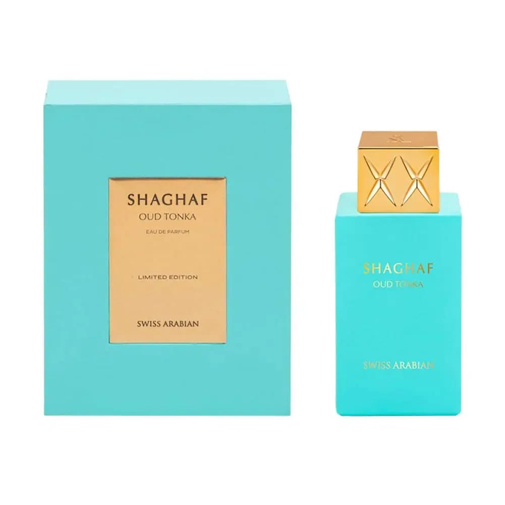Shaghaf Oud Tonka 75ml parfum arabe parfum unisexe parfum longue durée parfum pour hommes et femmes
