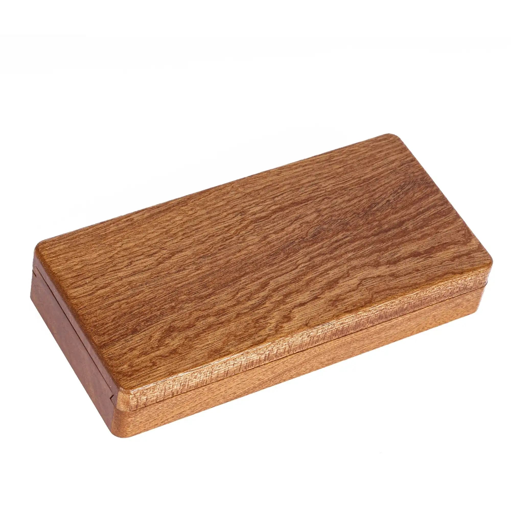 DND – boîte à dés rectangulaire en bois, mallette de rangement de dés, porte-dés pour 3 jeux de dés 