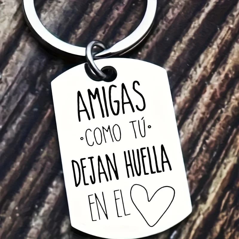 1PC porte-clés meilleur ami cadeaux porte-clés cadeaux à mes sœurs à ma Bestie noël sœur porte-clés 