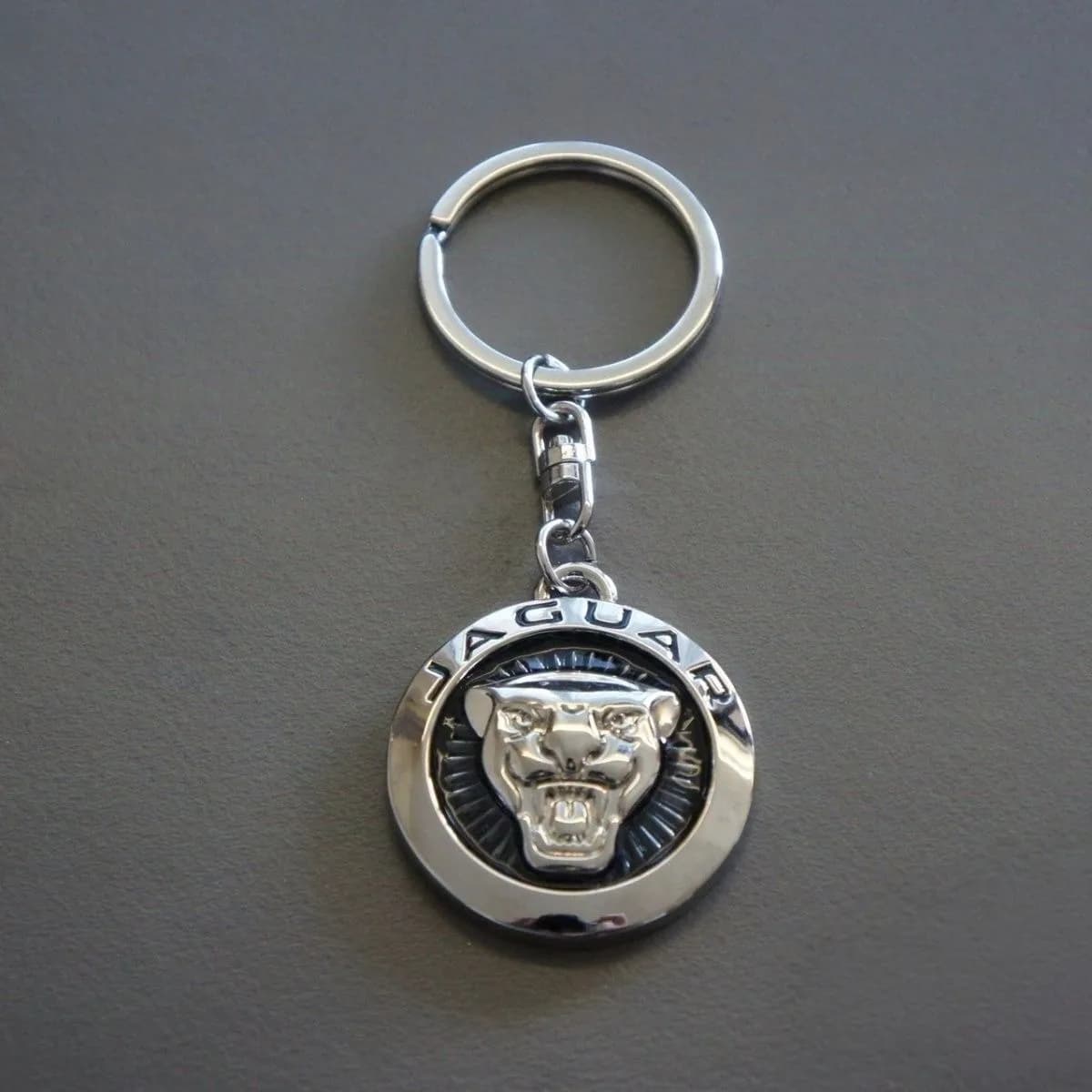 Porte-clés avec logo tête de léopard, accessoire de pendentif pour clé de voiture, pour Jaguar XK XF