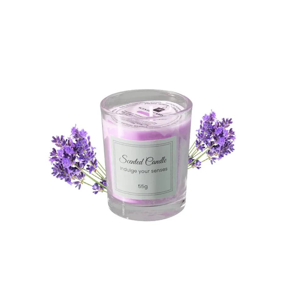 Bougie d'aromathérapie en verre, boîte cadeau Premium, cire de soja faite à la main, sans fumée, bou