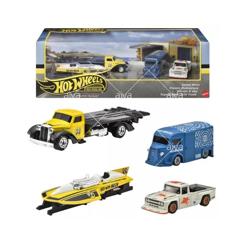 Hot Wheels – coffrets Premium originaux, Racer exotique Porsche GMH39 Mclaren mercedes-benz Transpor