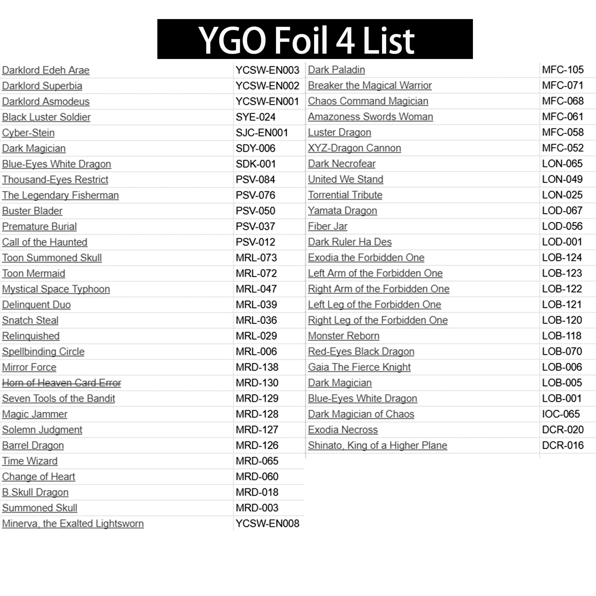 Yu-Gi-Oh! Ensemble de cartes TCG (54 pièces/ensemble) - Édition classique anglaise - Boîte Dark Magi