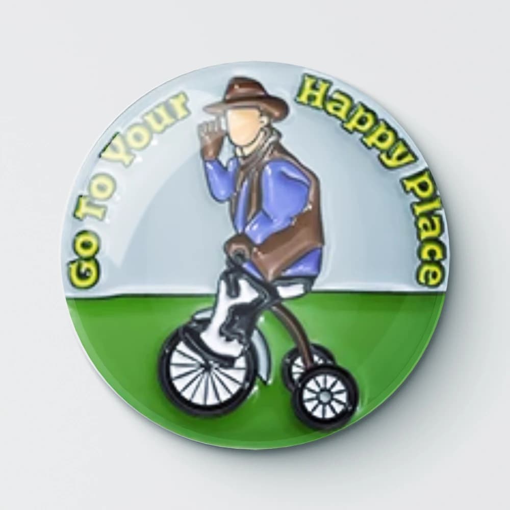 Clip pour chapeau de Golf, accessoire, Badge de bouton en fer blanc, marqueur de Golf, aide à l'entr