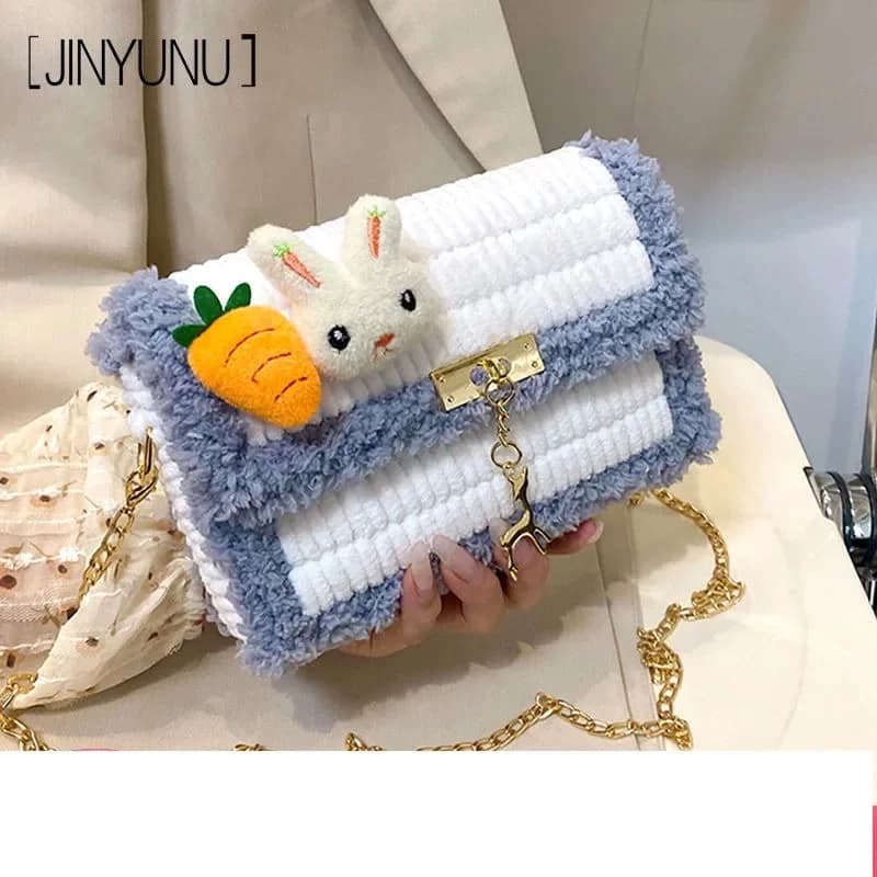Sac artisanal en fil tricoté et crocheté pour fille, kit de matériaux exécutifs, sac à main de tissa