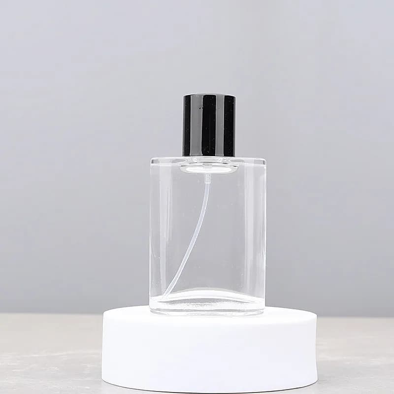Bouteilles de parfum vides 5 pièces, flacons de pulvérisation de parfum en verre de 50 ML, sous-bout