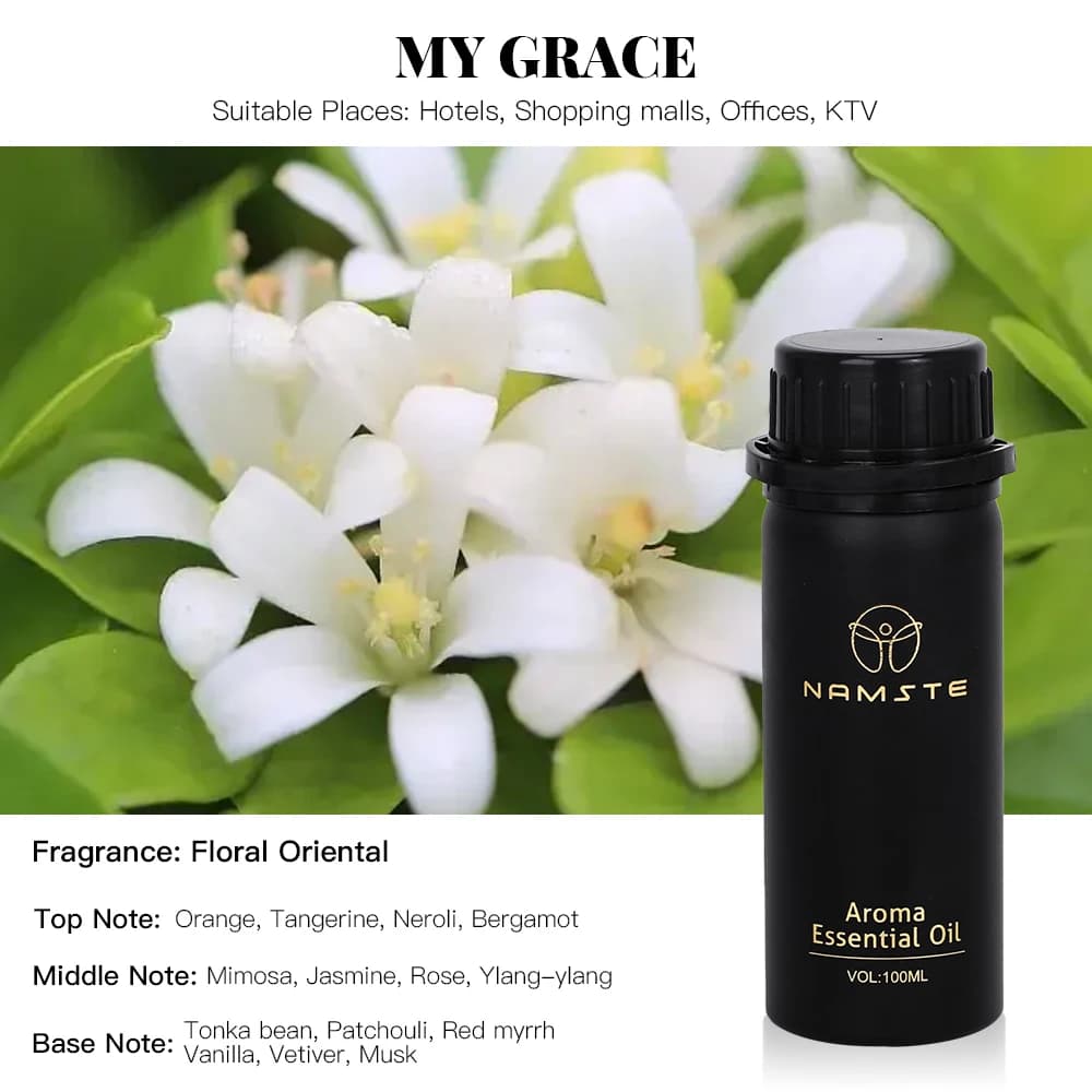 NAMSTE 100ML parfum femme Pure plante Extrat chambre parfum maison désodorisant luxe importé Origina
