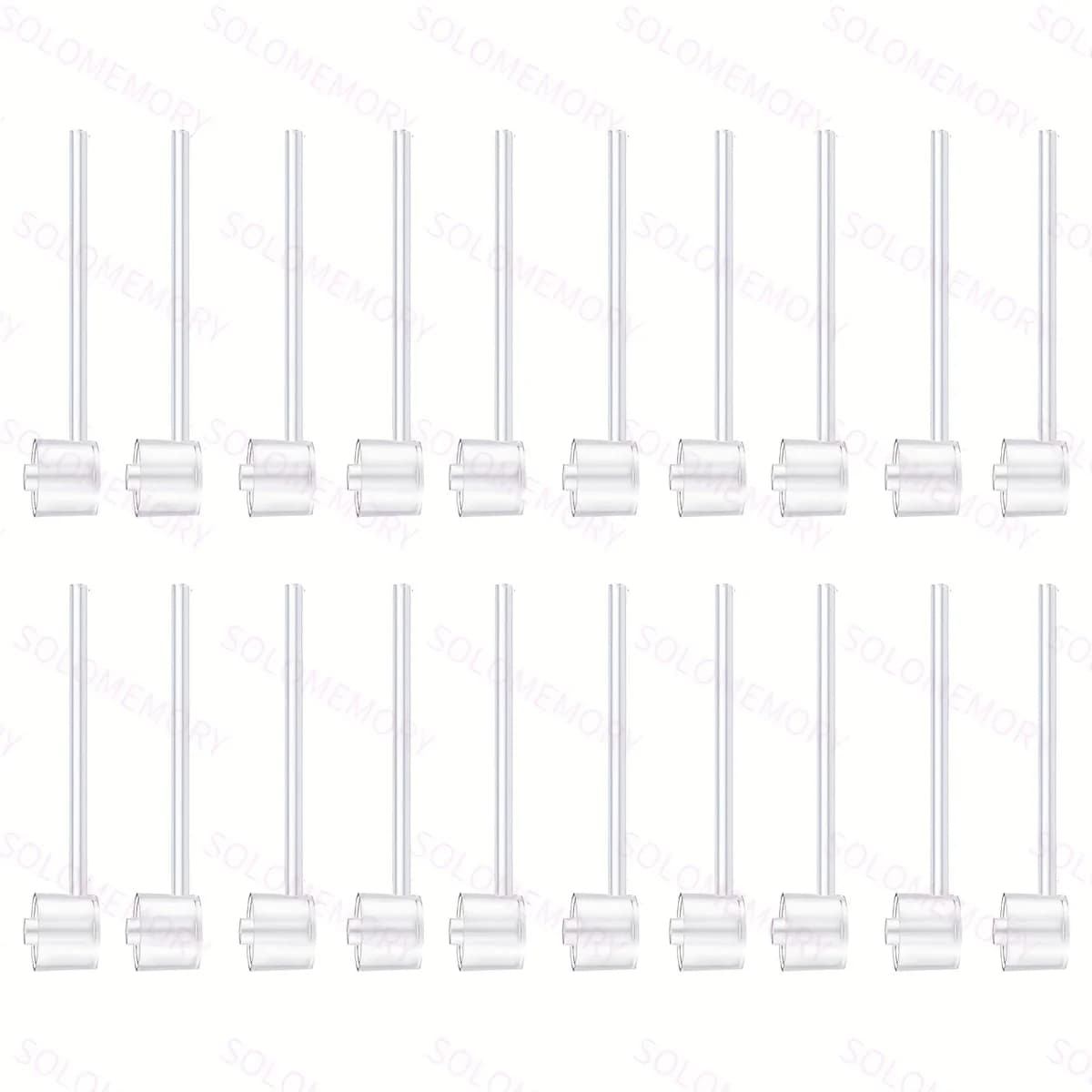 Ensemble de recharge de parfum vvocci : entonnoir en plastique, pipettes, 20 compte-gouttes et serin