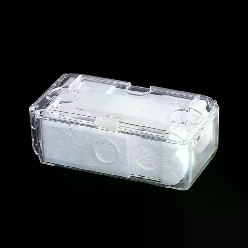 Boîte de rangement de bijoux universelle, boîte de montre pour hommes, boîte de montre Vintage trans