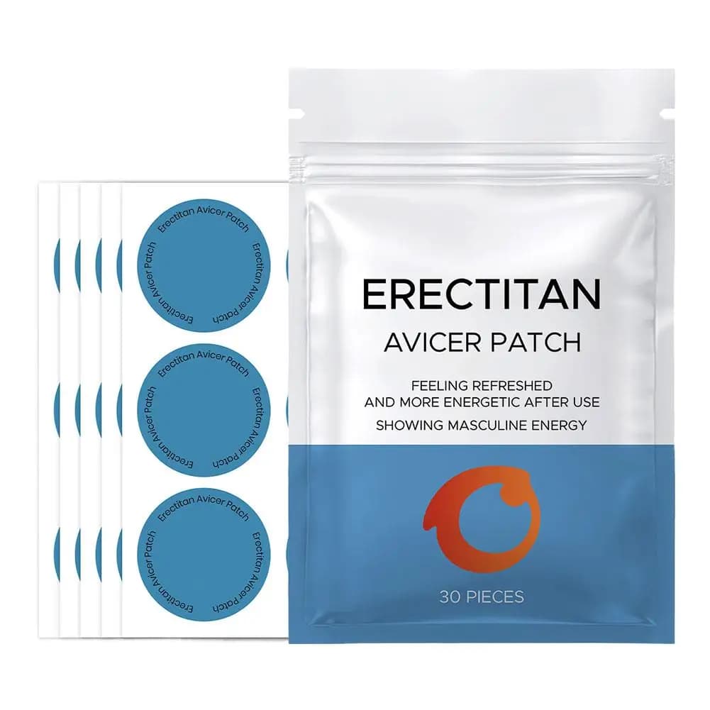 Patchs de Soin Masculin pour l'Énergie et le Bien-être Physique – Autocollants à Base de Plantes pou
