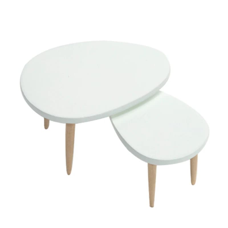 Table basse triangulaire l'inventaire maison de courses, bureau d'ordinateur, table à thé, modèle po