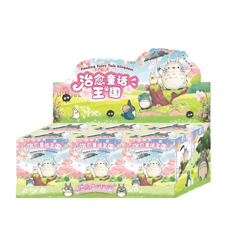 Boîte Mystère Surprise : Figurines Anime Mini Lumineuses pour Bureau, Thème Royaume Féerique, Décora