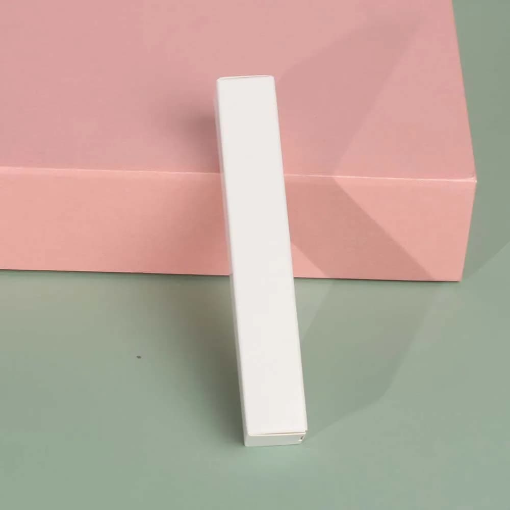 Boîtes d'emballage pour tubes de gloss à lèvres, logo personnalisé, boîte en papier de luxe rose pou