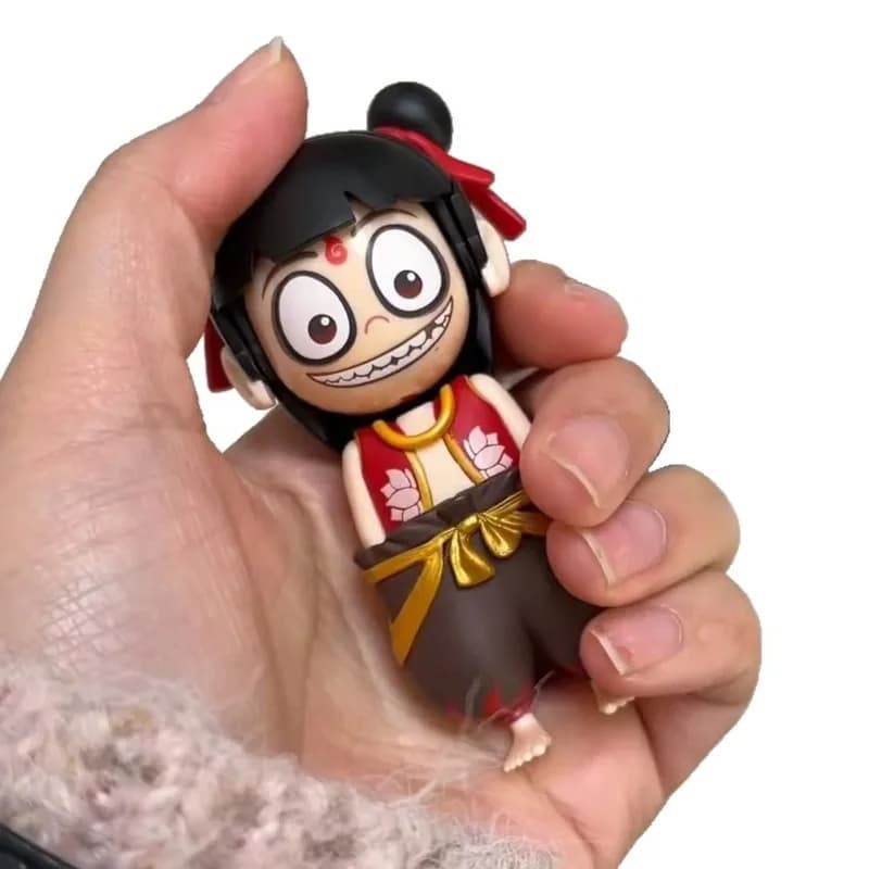 Nouveau Nezha 2 Anime Aobing Nezha Cosplay Figure émoticône changement visage jeu à la mode dessin a