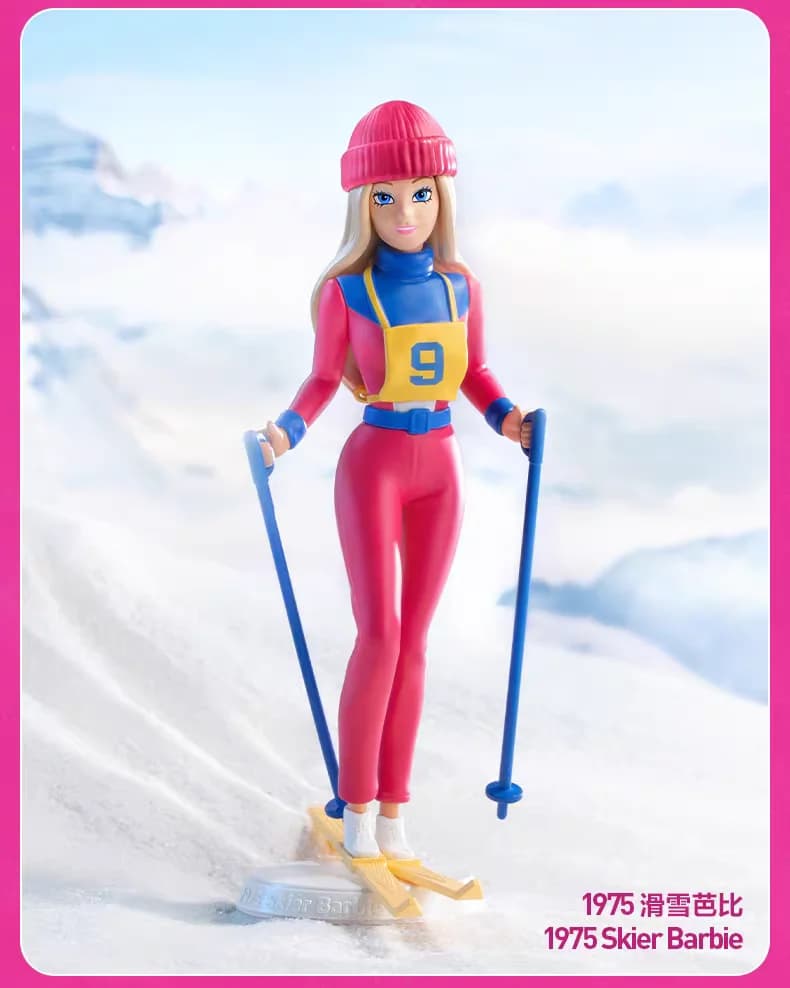 POPMART Barbie – boîte aveugle de la série de mode, jouets tendance, ornements de bureau, cadeaux de