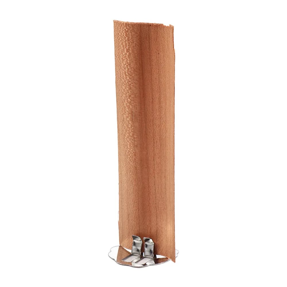 Fabrication de bougies en bois naturel, bricolage, fait à la main, grande flamme, mèches, noyaux de 