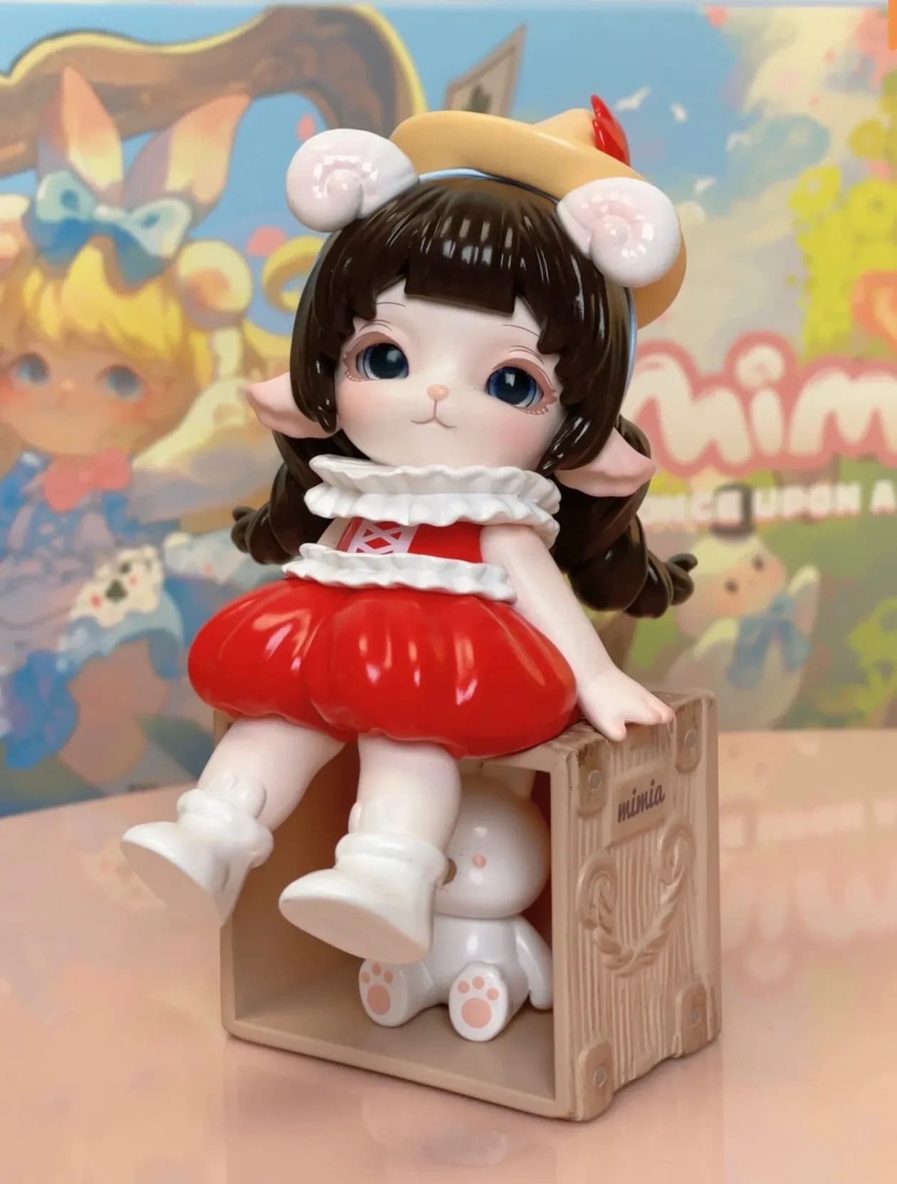 Série authentique MIMIA ONCE UPON A TIME – Boîte mystère surprise, figurines Kawaii, modèles de dess