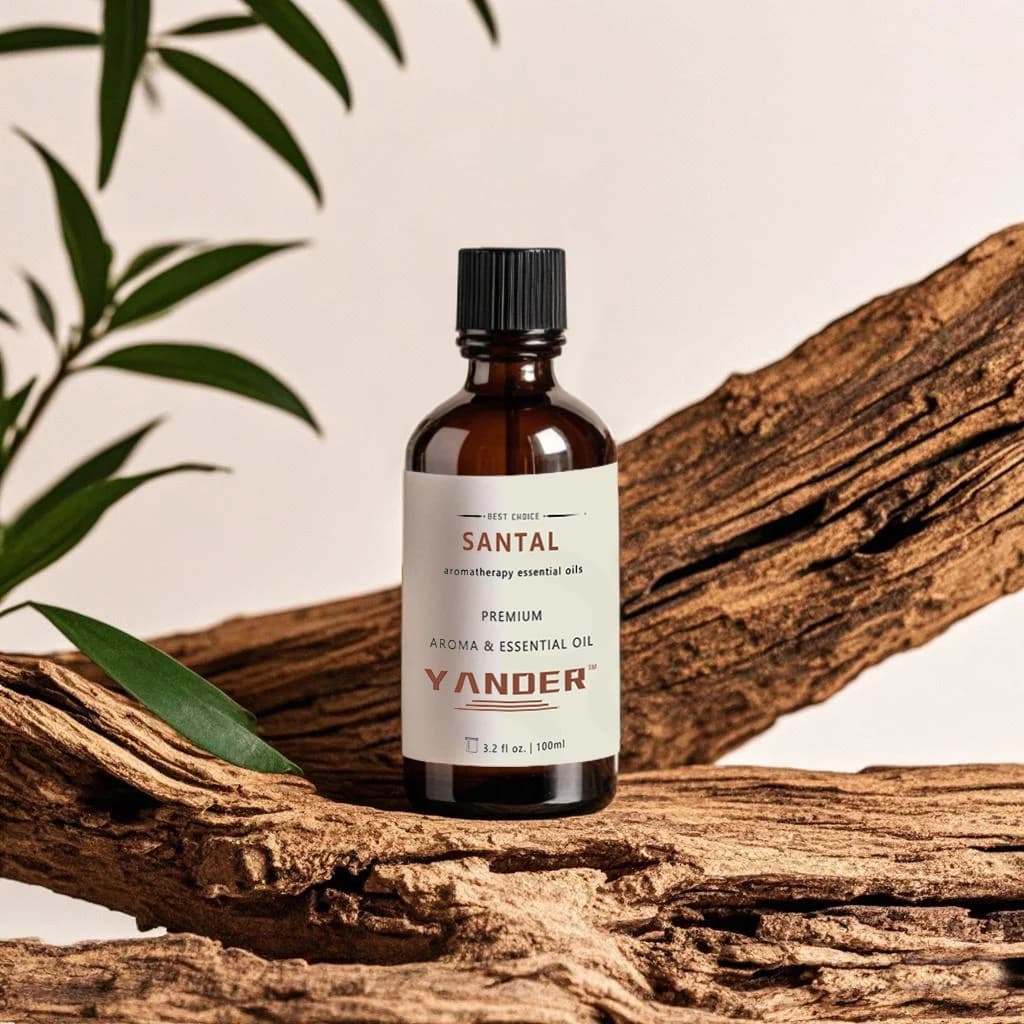 YANDER 100ml huile essentielle De bois De santal huile parfumée aromatique boisée cuir ambré Origina