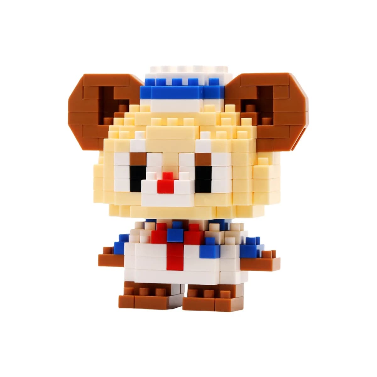 Blocs de construction de la série princesse Disney, modèle animal Blanche-Neige Belle, petites parti