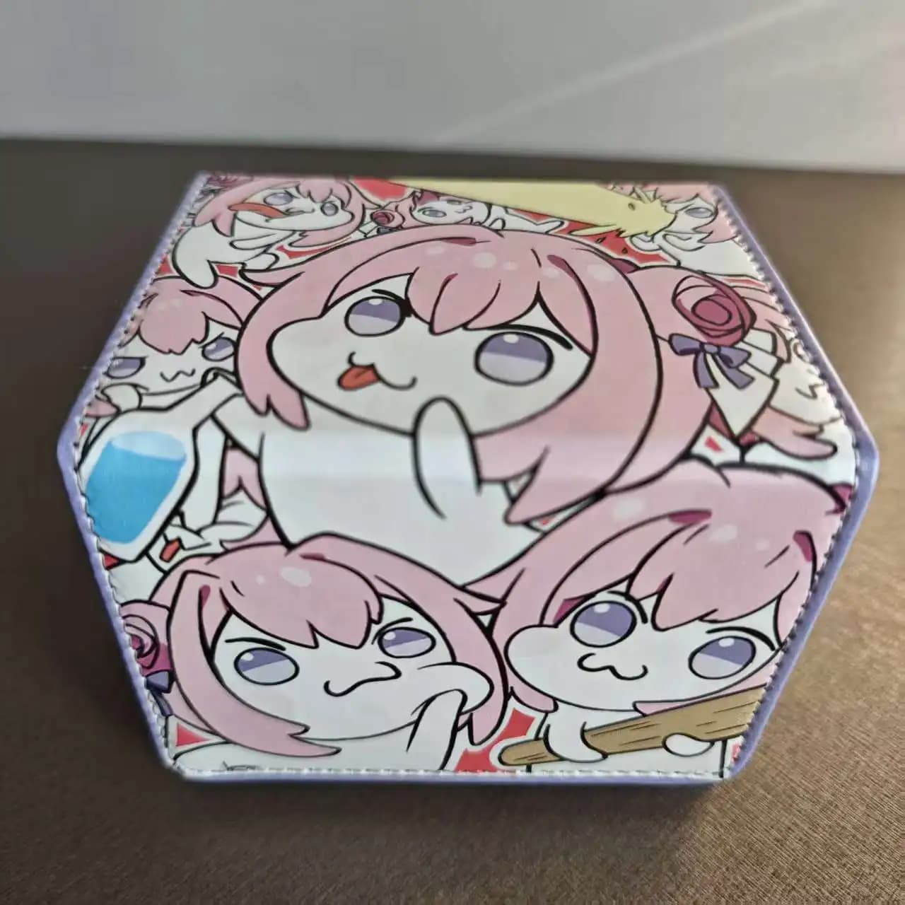 Bricolage fait maison dessin animé Doro mignon carte boîte de rangement Ws Opcg Ptcg Dorothys cuir C