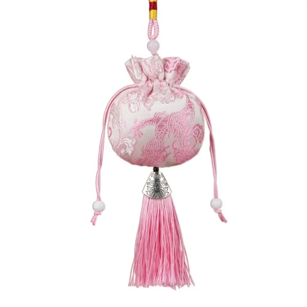 Poudres porte-bonheur de style japonais pour la décoration, pendentif Hanfu, sac de bénédiction de l