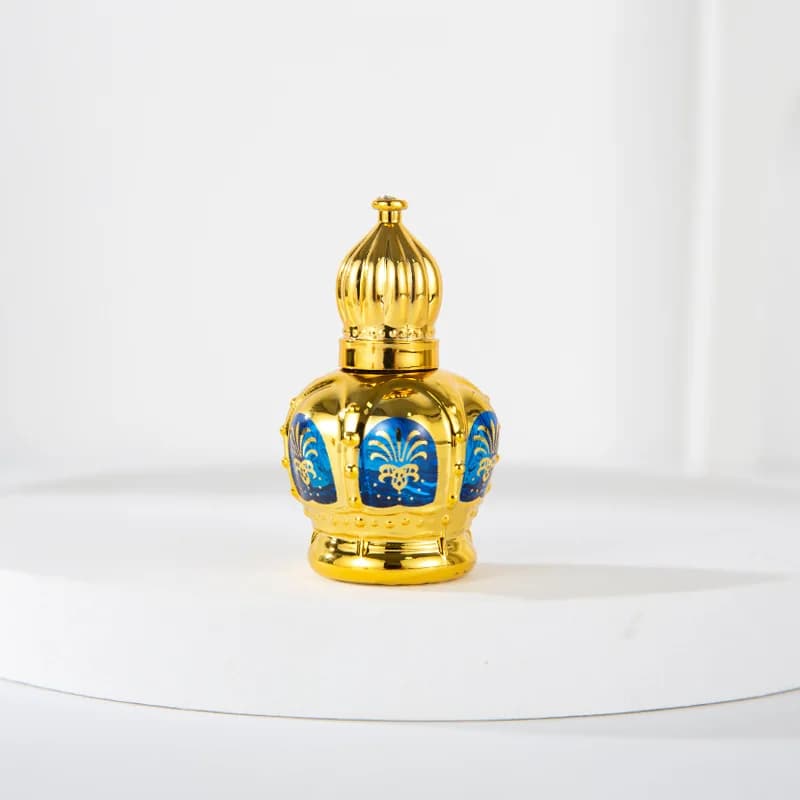 Bouteille de parfum de Style dubaï, bouteille à rouleau Vintage en verre d'huile essentielle, conten