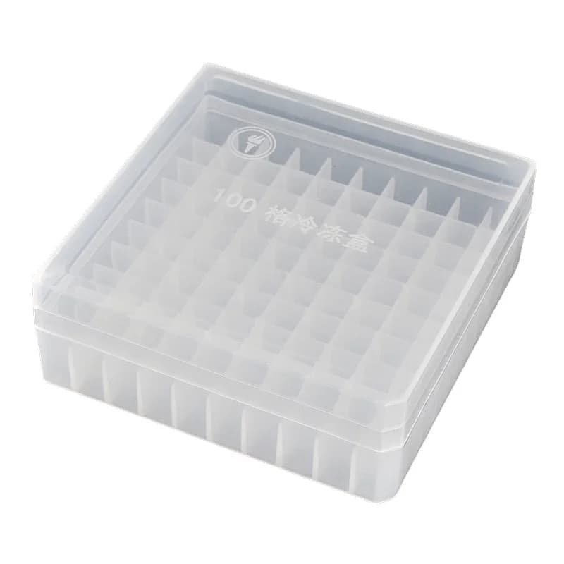 Mini boîte de rangement pour bouteilles d'huiles essentielles, grille 100, 5x14x14cm, boîte en plast