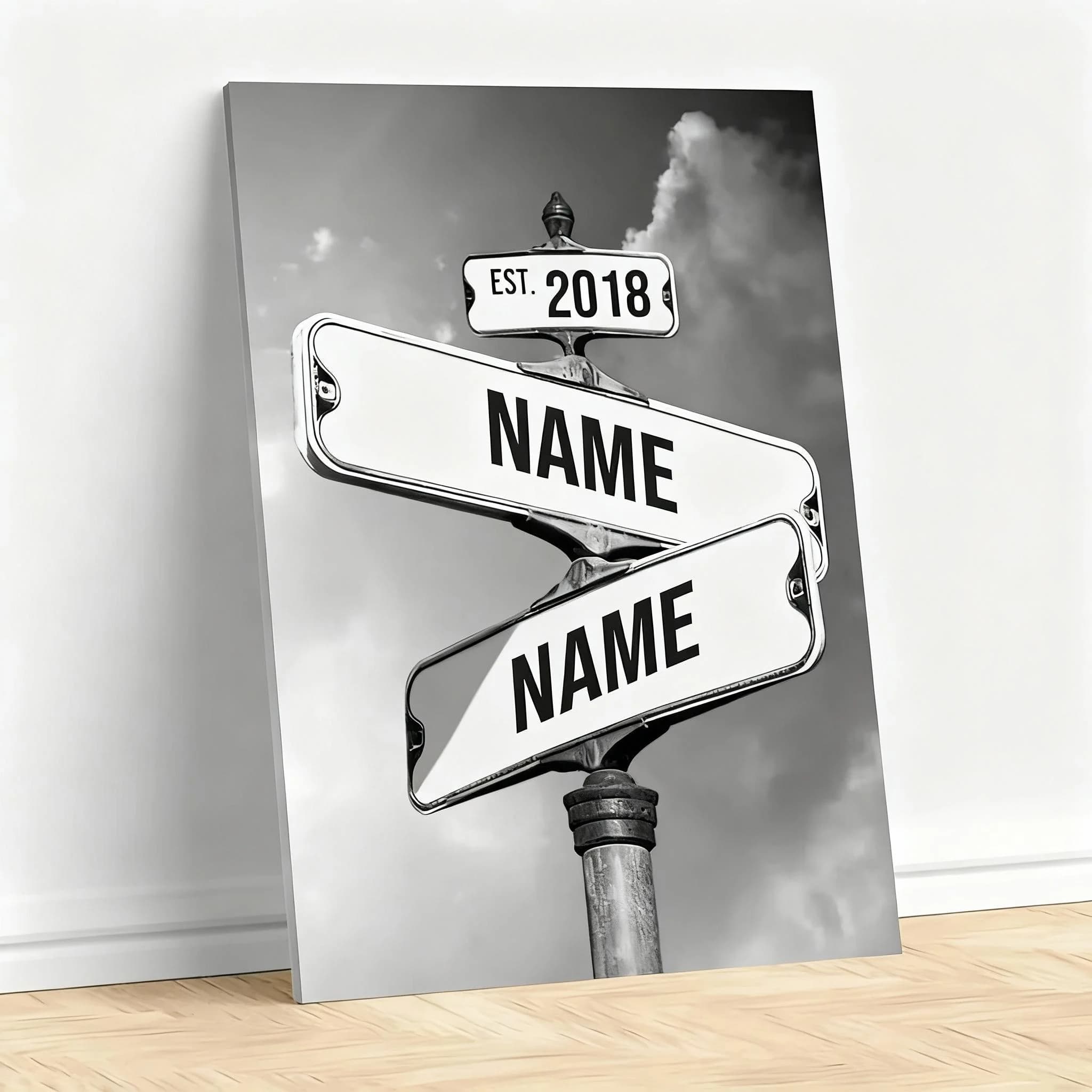 Affiche sur toile personnalisée, impression de photos et de texte sur l'art mural pour la décoration