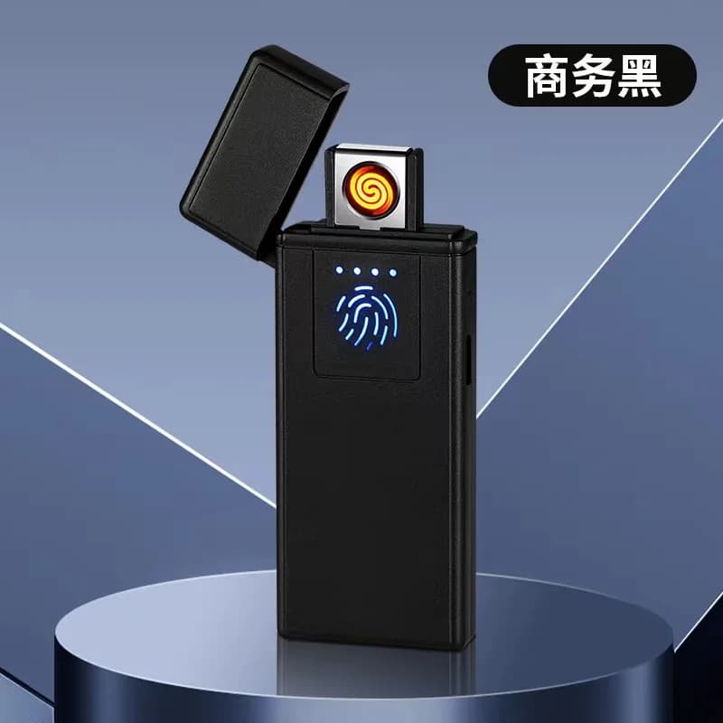 Briquet à gaz Butane à 3 flammes, commande vocale intelligente, flamme nue et flamme bleue de jais, 