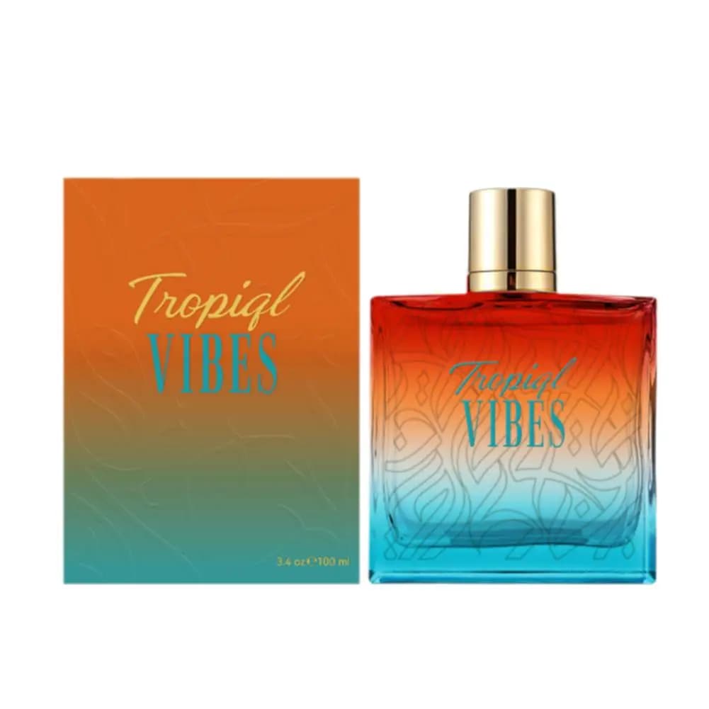 Rayhaan Pacific Aura Pour Eau de Parfum, notes aromatiques aquatiques longue durée, parfum tropical,