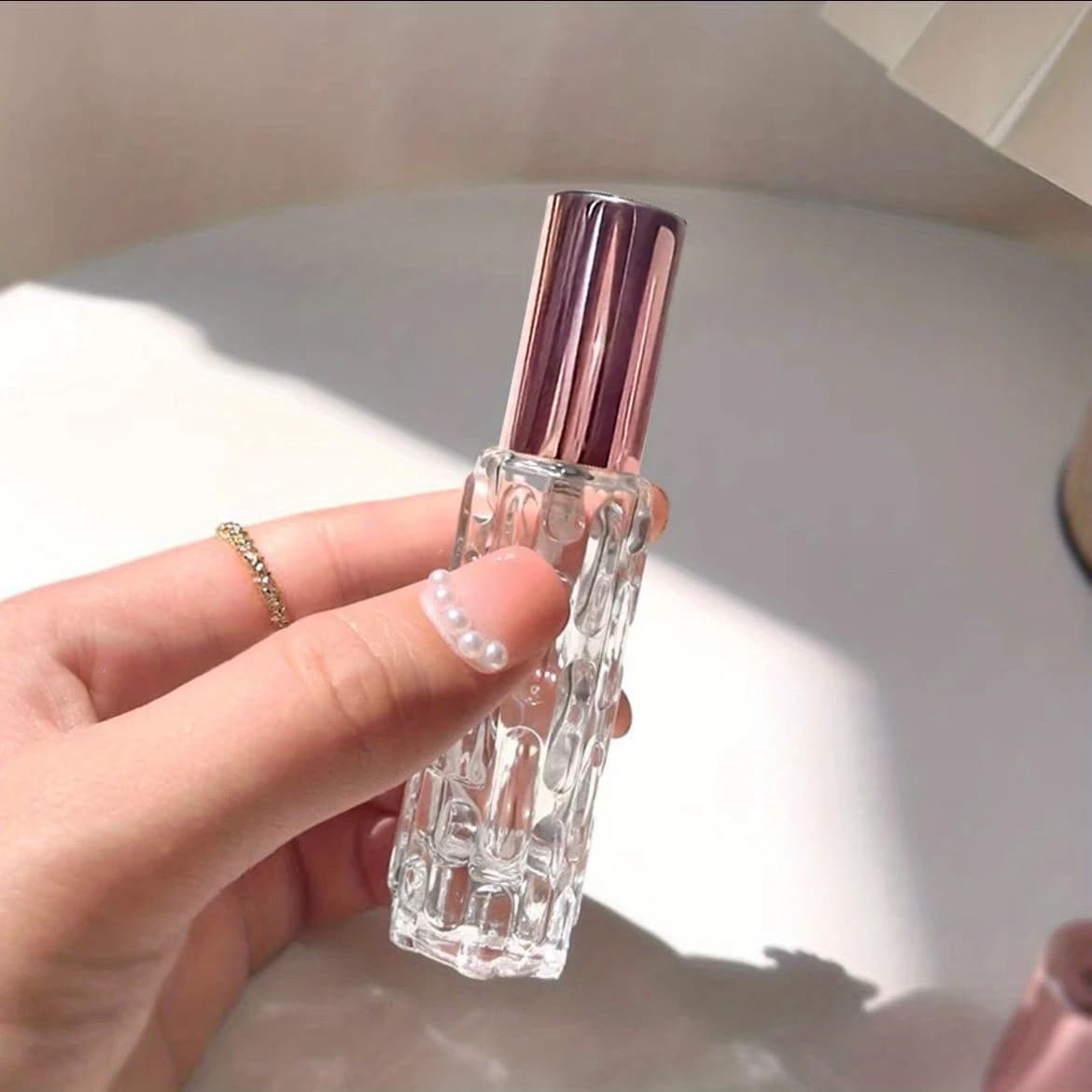 1/3/6 pièces + 4 accessoires 10ml mini récipient atomiseur de parfum de voyage avec 3 flacons de pul