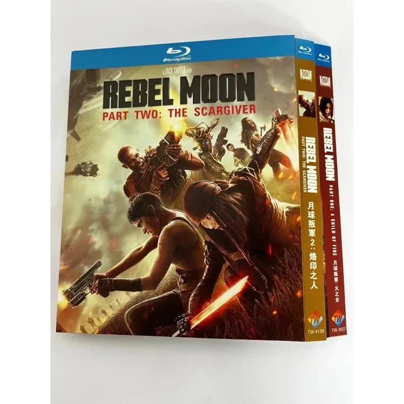 Rebel Moon: A Child of Fire et The Scargiver (2024) 2 - Nouveau disque Blu-ray sur 2 disques