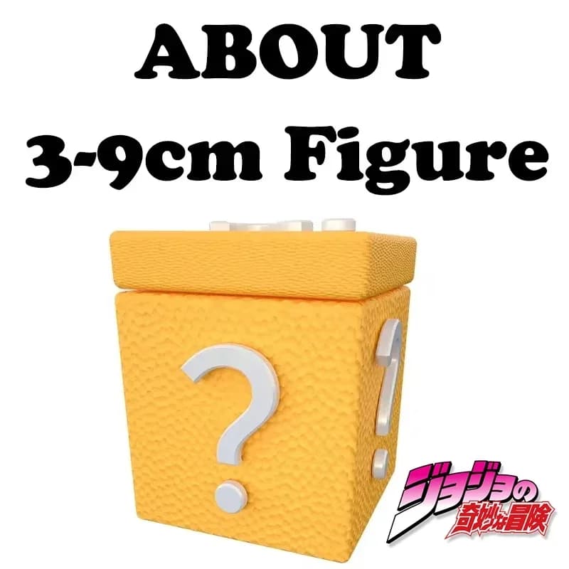 Figurines de l'anime JoJo Bizarre Adventure en boîte mystère, Jotaro Kujo, Dio Brando, Giorno Giovan
