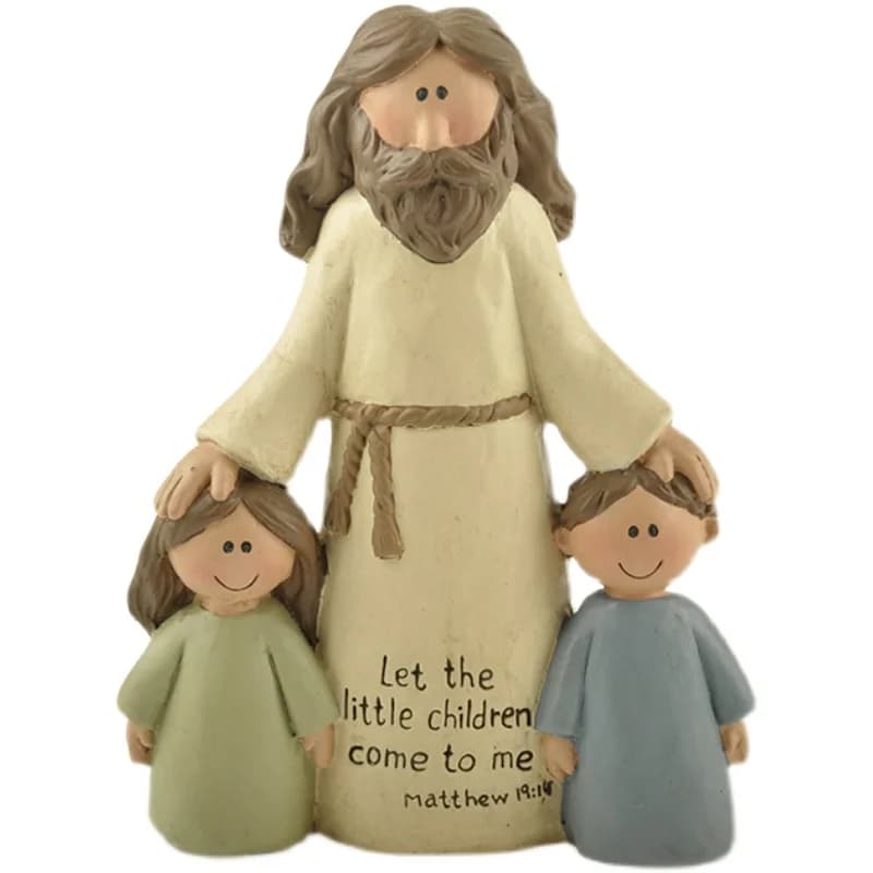 Souvenir d'église en résine pour la décoration de la maison, cadeau catholique mignon, fournitures c