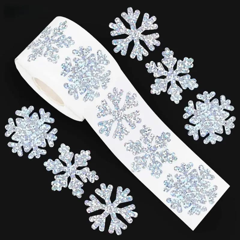 Étiquettes d'emballage de cadeaux de noël pour enfants, 500 pièces, papeterie pour Scrapbook, autoco