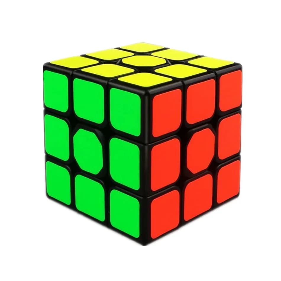 Qiyi Cube magique 2x2 3x3 4x4 5x5 6x6 autocollants noirs Puzzle éducatif Cube magique jouets pour en