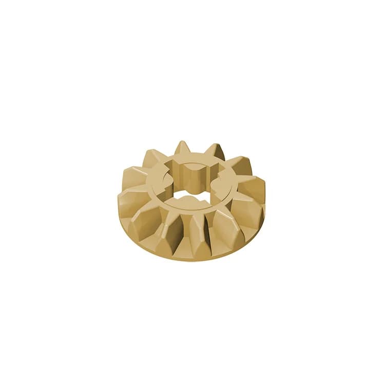 Engrenage biseauté à 12 dents avec trou d'essieu, pièce de haute technologie 6589, accessoire Compatible avec les blocs de construction Lego, jouet pour bricolage, 20 pièces/lot