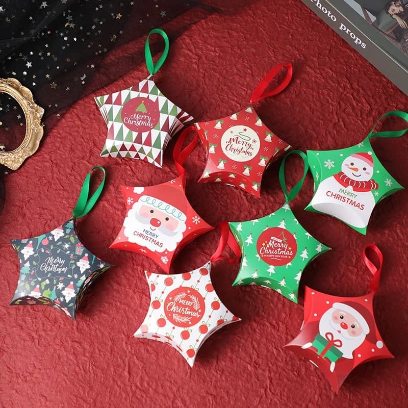Boîte à Bonbons de Noël, Cadeau, 8 Pièces