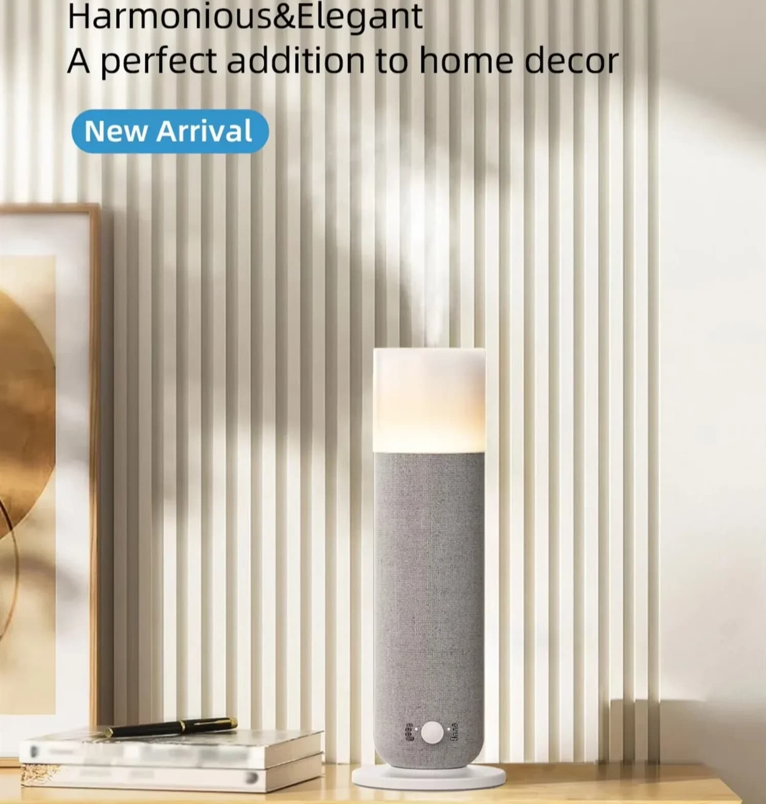 Diffuseur de parfum électrique intelligent, diffuseur d'huiles essentielles, purificateur d'air, 120 ml, contrôle Bluetooth pour la maison et l'hôtel